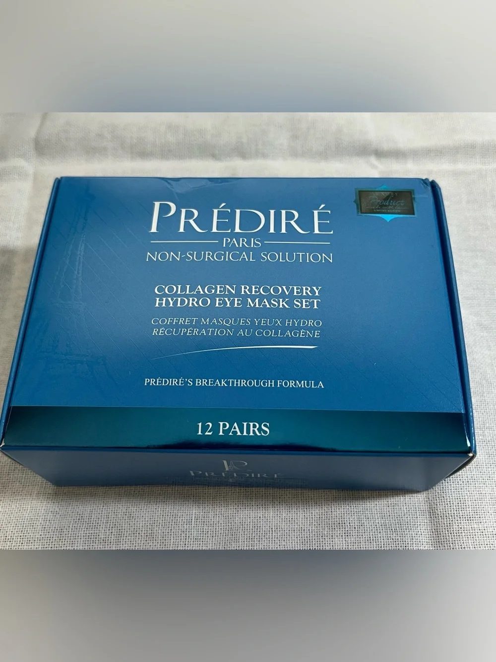 Predire Paris Collagen Recovery Hydro Eye Mask Set - 12 pairs.